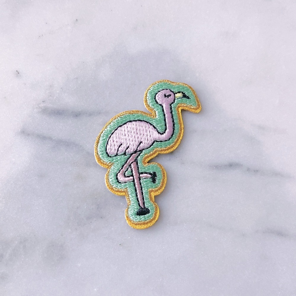 Stoney Clover Lane Flamingo Patch